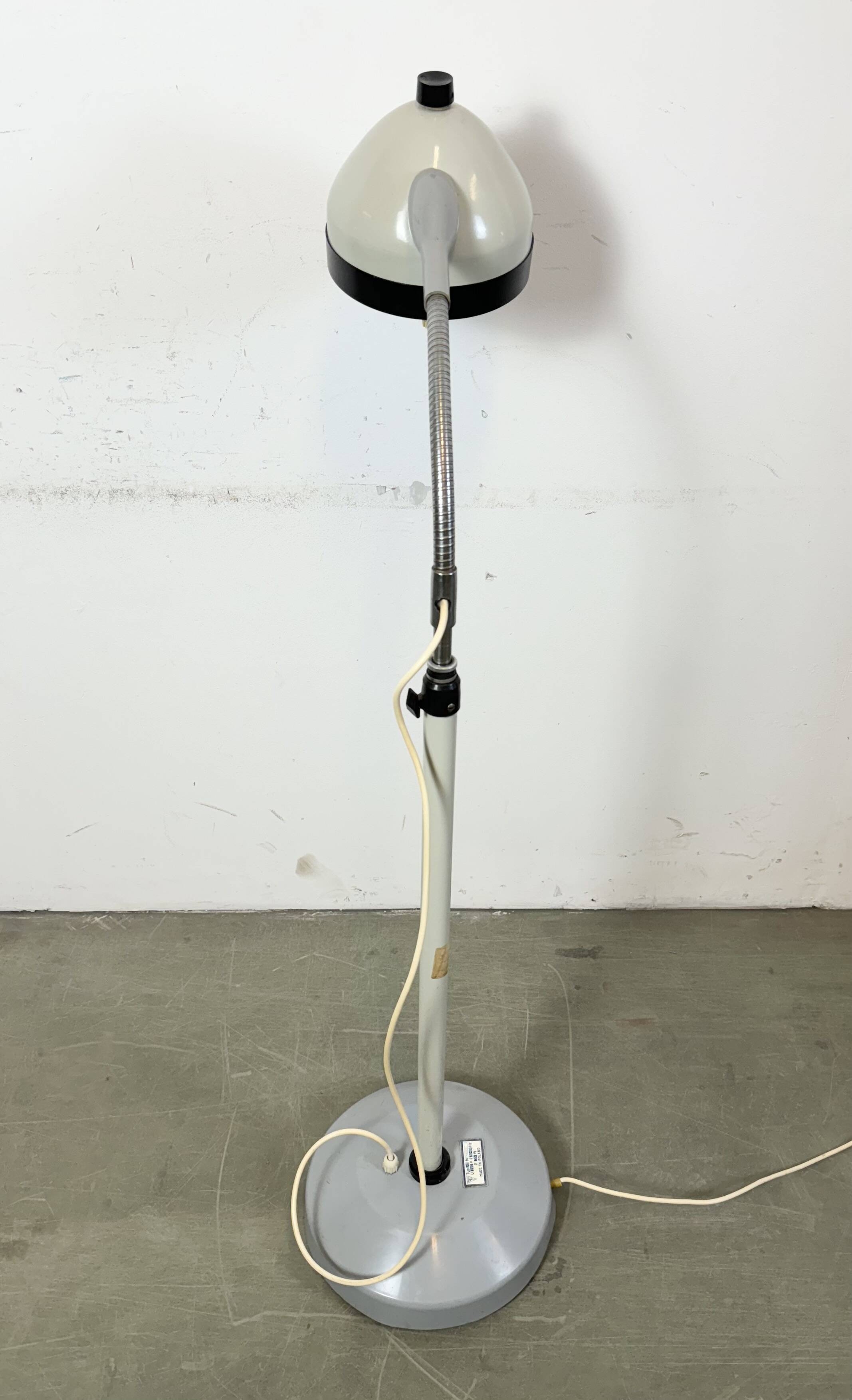 Vintage Medical Gooseneck Floor Lamp from Famed, 1970s