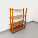 Vintage elm bookcase from the 80s