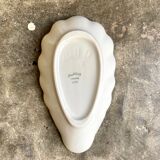 Ramequin shell pillivuit in white porcelain