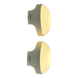 Paire d'appliques Quattro KD 4335 par Joe Colombo pour Kartell, 1960