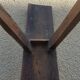 Old farm bench