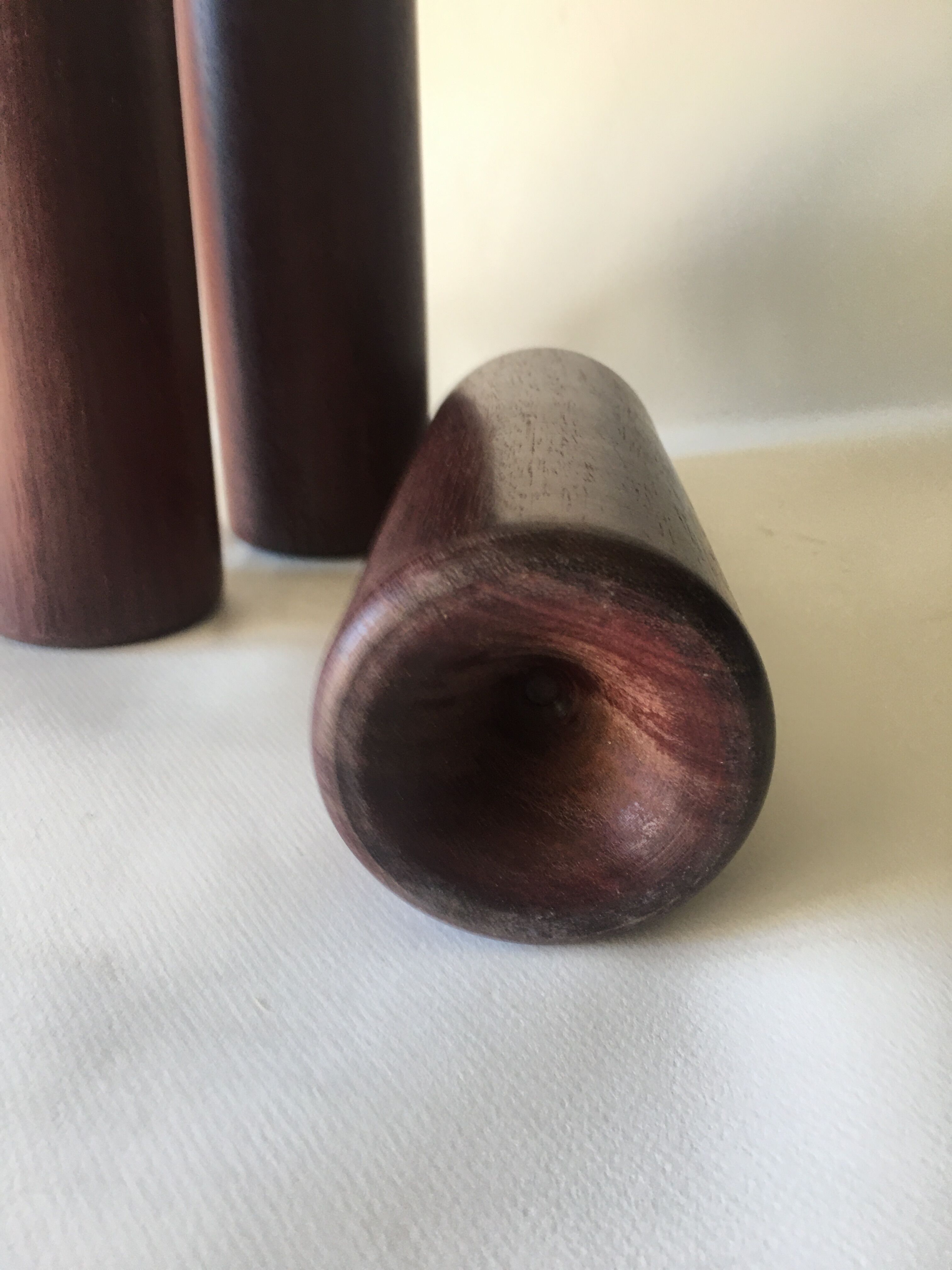 Exotic wooden dummy bottles