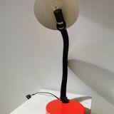 Vintage Red Desk Lamp: Mid-Century Modern Oslo Table Light