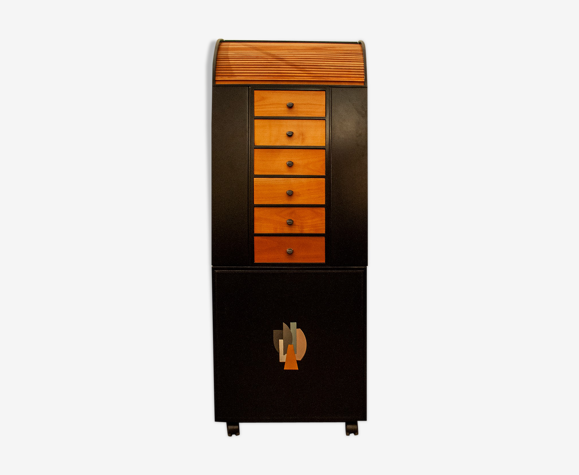 Armoire de rangement par Augusto Mandelli et Walter Selva pour Salmistraro Italia années 1990