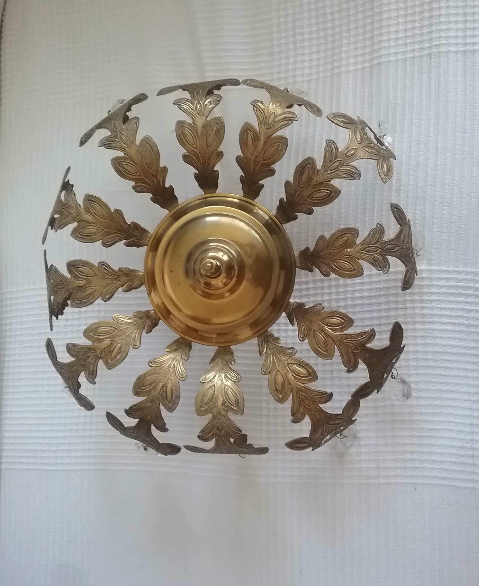 Old tassel ceiling lamp