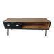Industrial style TV stand