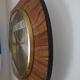 Vintage Jaz clock in formica and brass