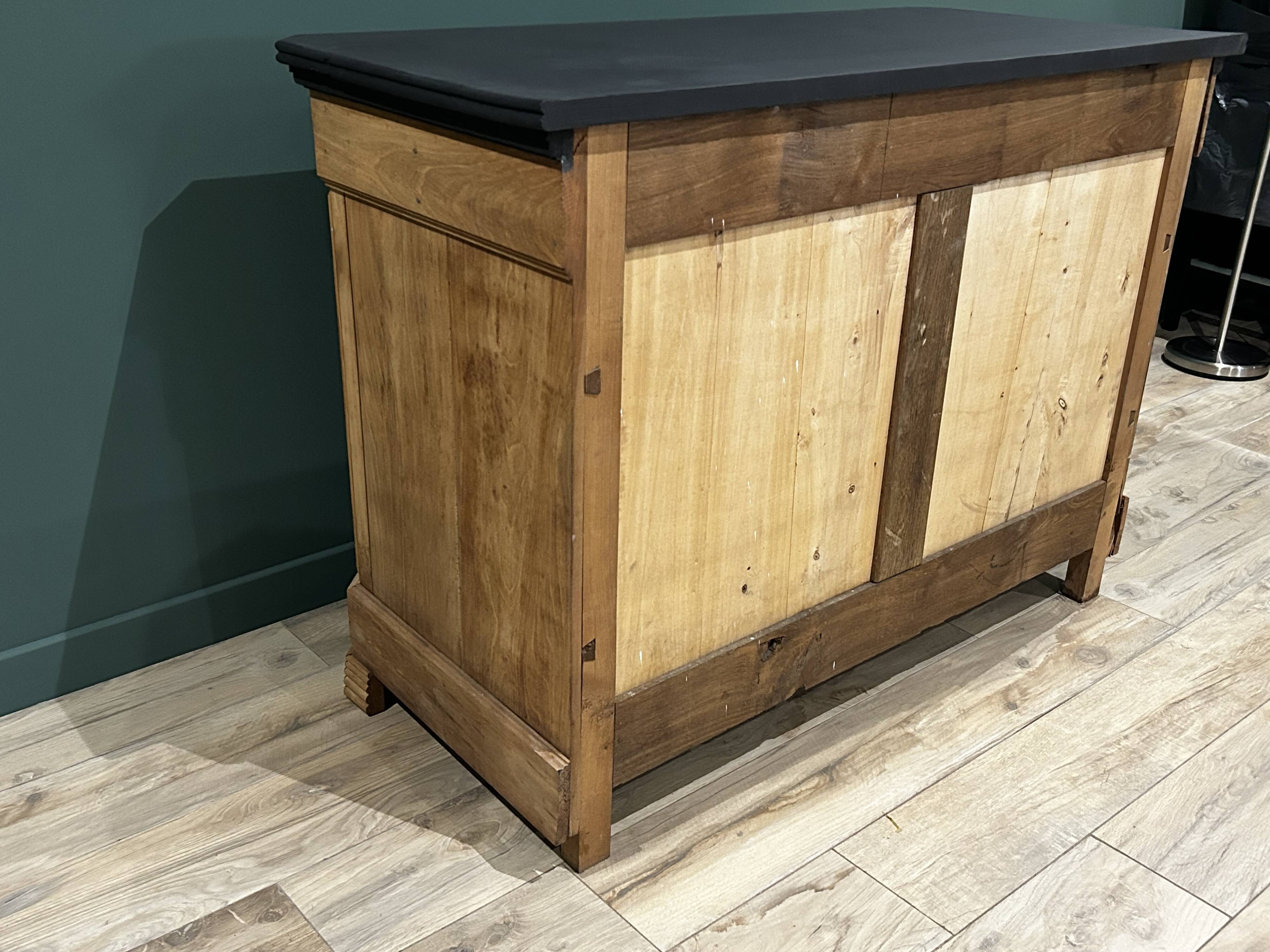 Louis Philippe solid wood chest of drawers