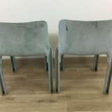 Pair of chairs Artemide "Selene" Vico Magistretti, 1960