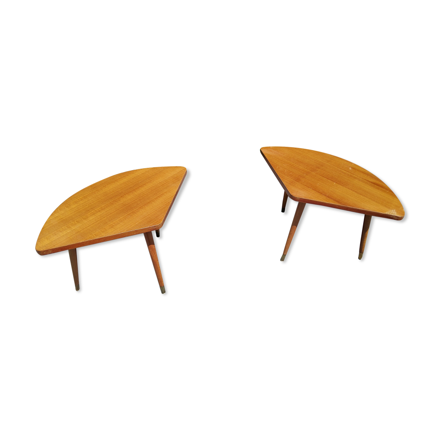 Pair of coffee tables 50/60s