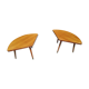 Pair of coffee tables 50/60s