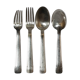 Cutlery set 24 pieces Art Deco in silver metal 84g - Goldsmith's mark