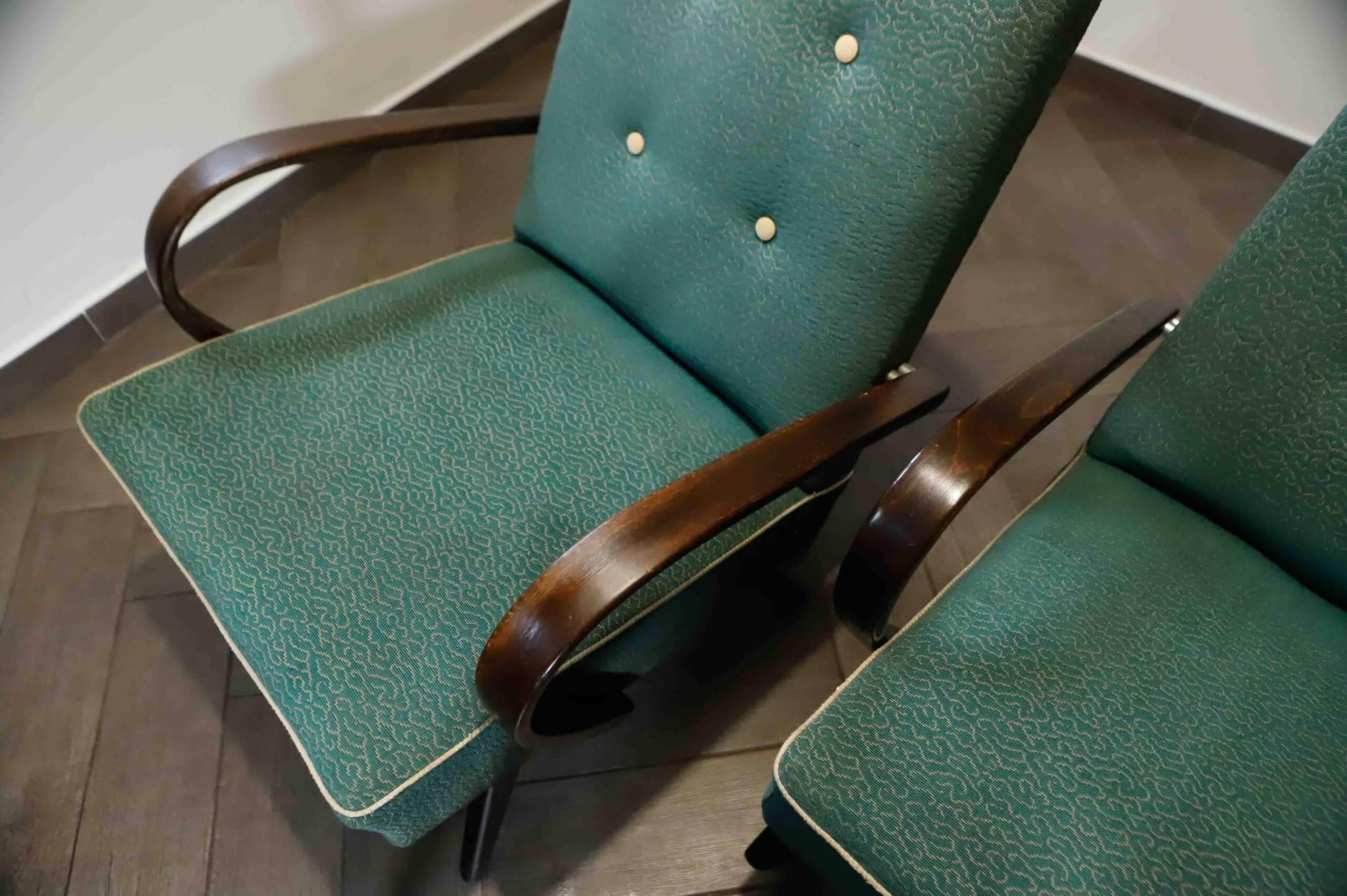 Ensemble de 2 fauteuils lounge TON par Jaroslav Šmídek