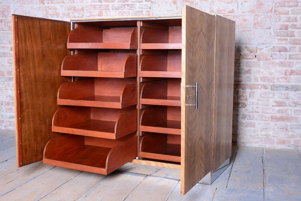 Bauhaus Wardrobe by H.J. Hagemann for Mücke Melder, 1930s