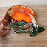 Vintage ceramic fish pocket