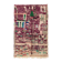 Berber rug Boujaad purple with colorful patterns 264x141cm