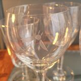 Chiseled glasses 60's