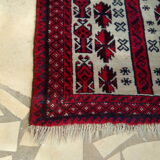 Ancien tapis oriental - 132 x 88 cm
