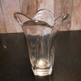 Cut glass vase