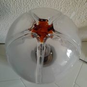 Vintage Murano Globe Chrome Lamp