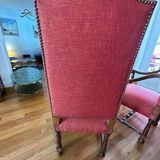 Fauteuils style Louis XIII fabrication  alsacienne XIX eme siècle