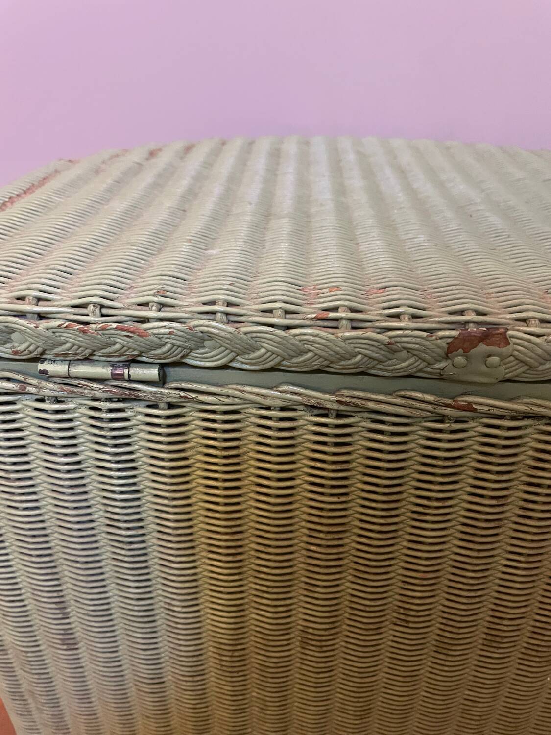 Lloyd Loom laundry basket