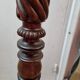 Solid mahogany column