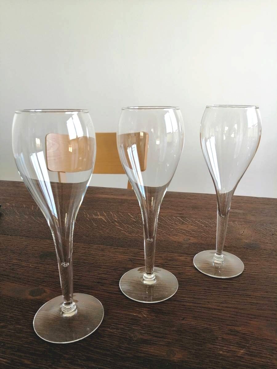 Set of 6 "Tulip" champagne glasses 25 cl