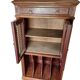 walnut music cabinet, filing cabinet
