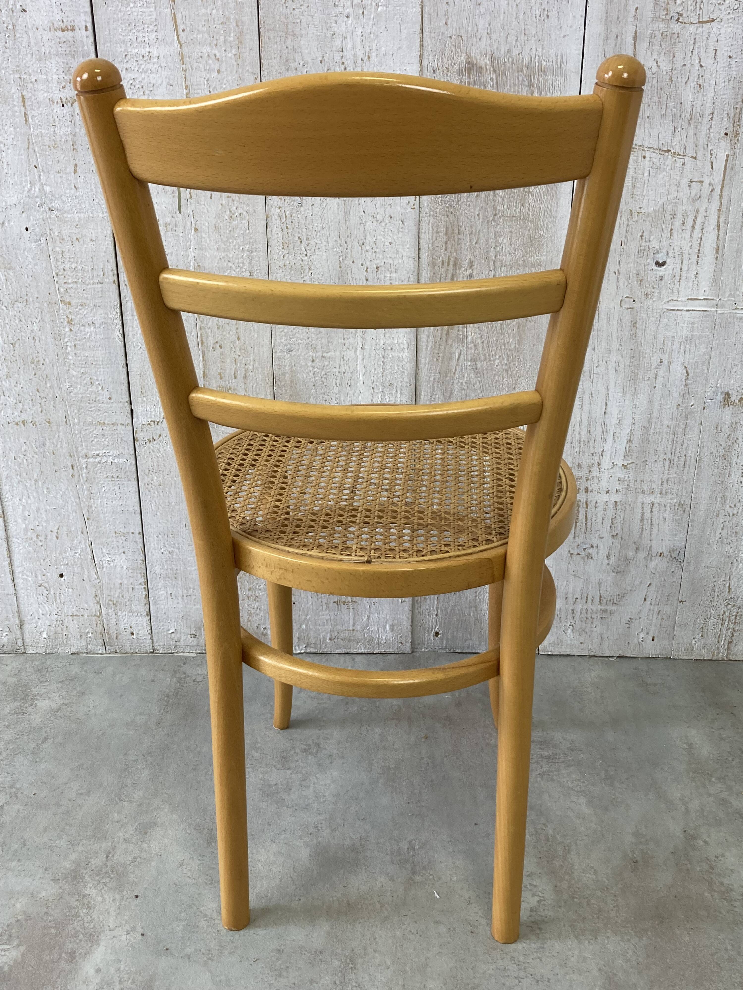 Baumann chair with caning
