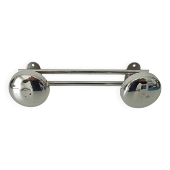 Vintage chrome coat rack from the 70s