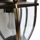 6-sided beveled glass lantern pendant light