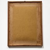 Vintage flower botanical frame