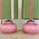 Paire de lampes "Candy" en céramique - 1970.