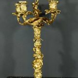 Bronze Candelabra, after J-A. Meissonnier, Rococo style, Napoleonic era