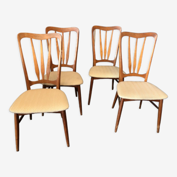 4 chaises design Niels Koefoed