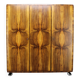 1930s Bauhaus Wardrobe by Vichr & Spol in walnut Finish, Czechoslovakia