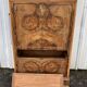 Louis-Philippe secretary, mid-19th century, in walnut burl.