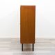 Large high teak sideboard with fluted doors, 1960s