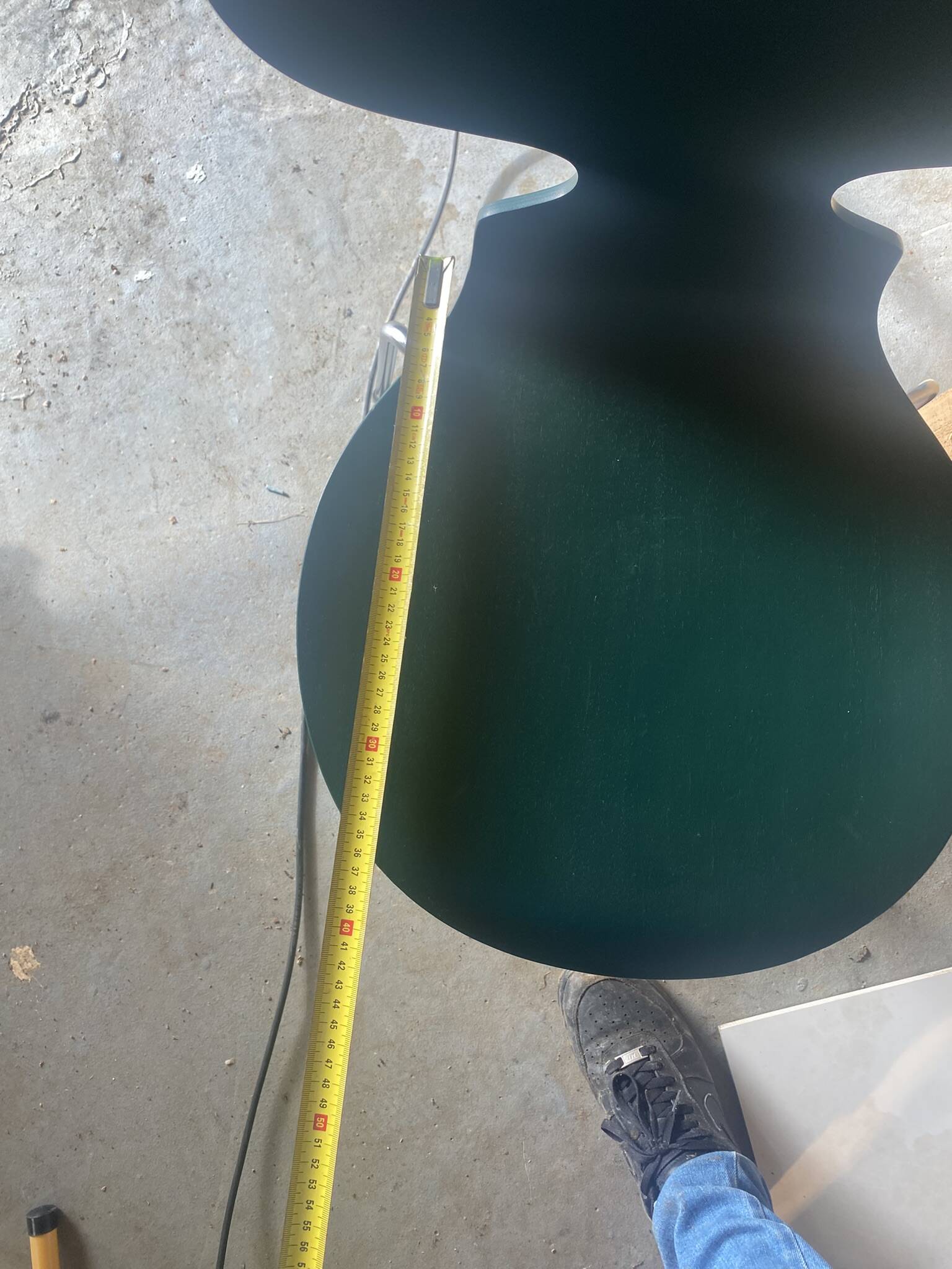 Set of 6 “Ant” chairs in dark green – Arne Jacobsen for Fritz Hansen