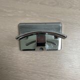 Chromed metal bathroom set