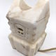 Vintage lamp in albatre stone