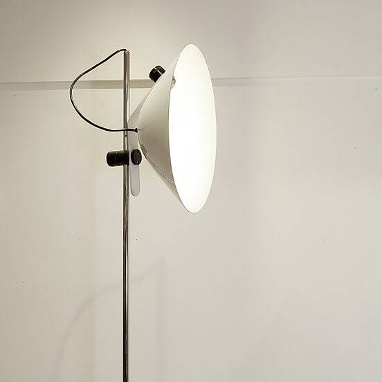 Vintage floor lamp by Lella Montecroci & Marco de Carli for Arrelam, Italy 1970s