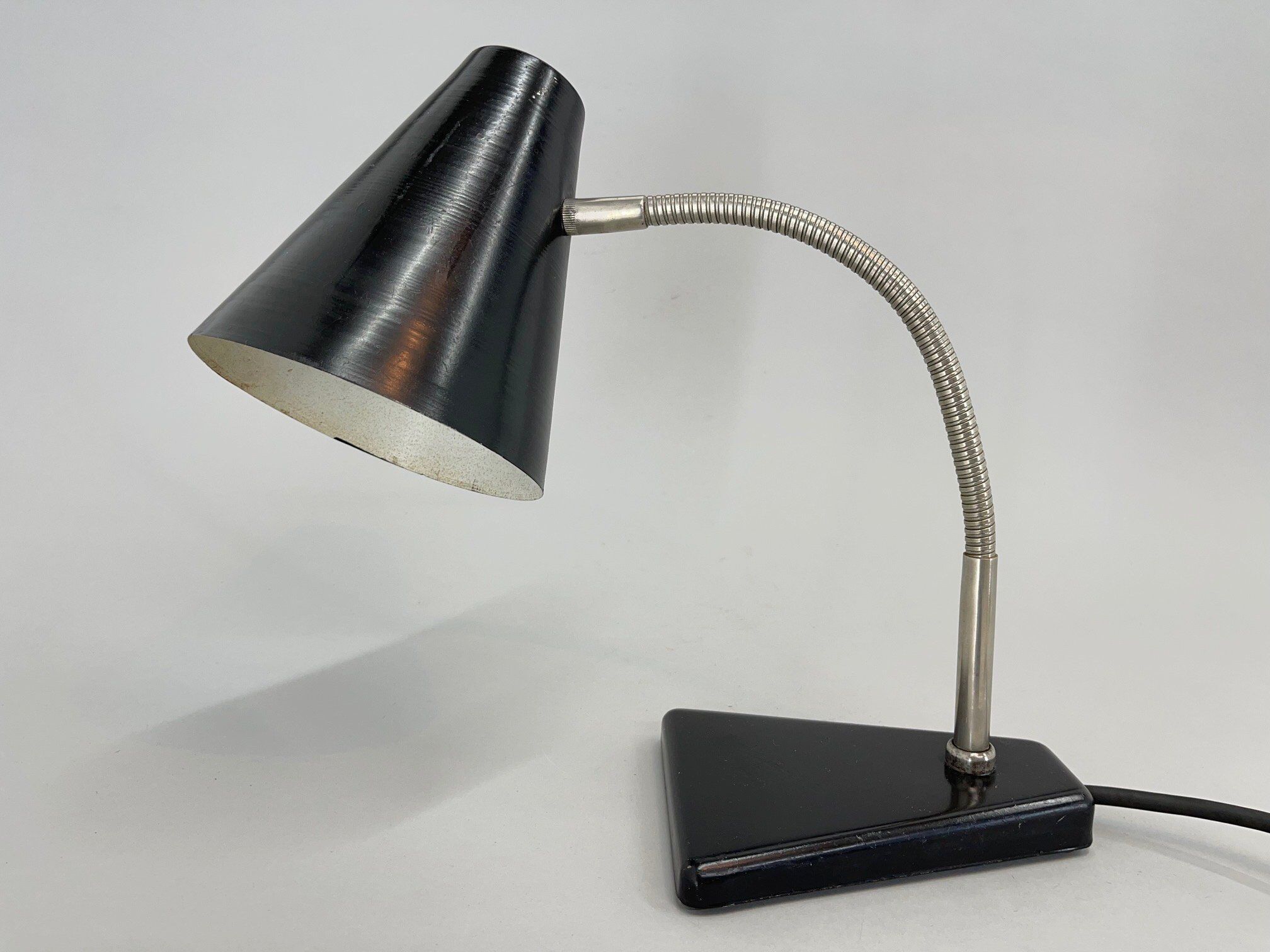 Vintage Industrial Adjustable Table Lamp, 1950's