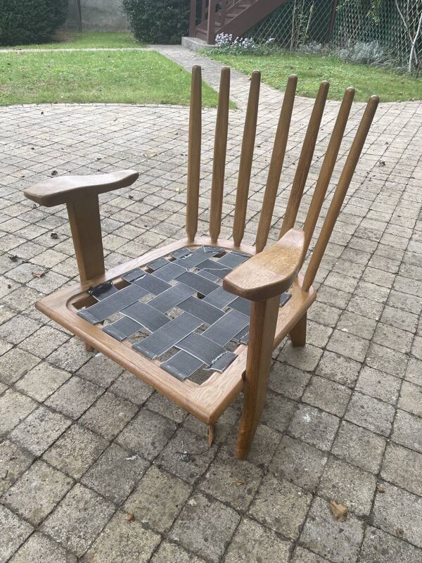 Fauteuil ''Catherine'' - Guillerme et Chambron pour Votre Maison (1950-1960)