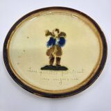 Service à dessert Atelier Cerenne Vallauris Santons de Provence France 1950