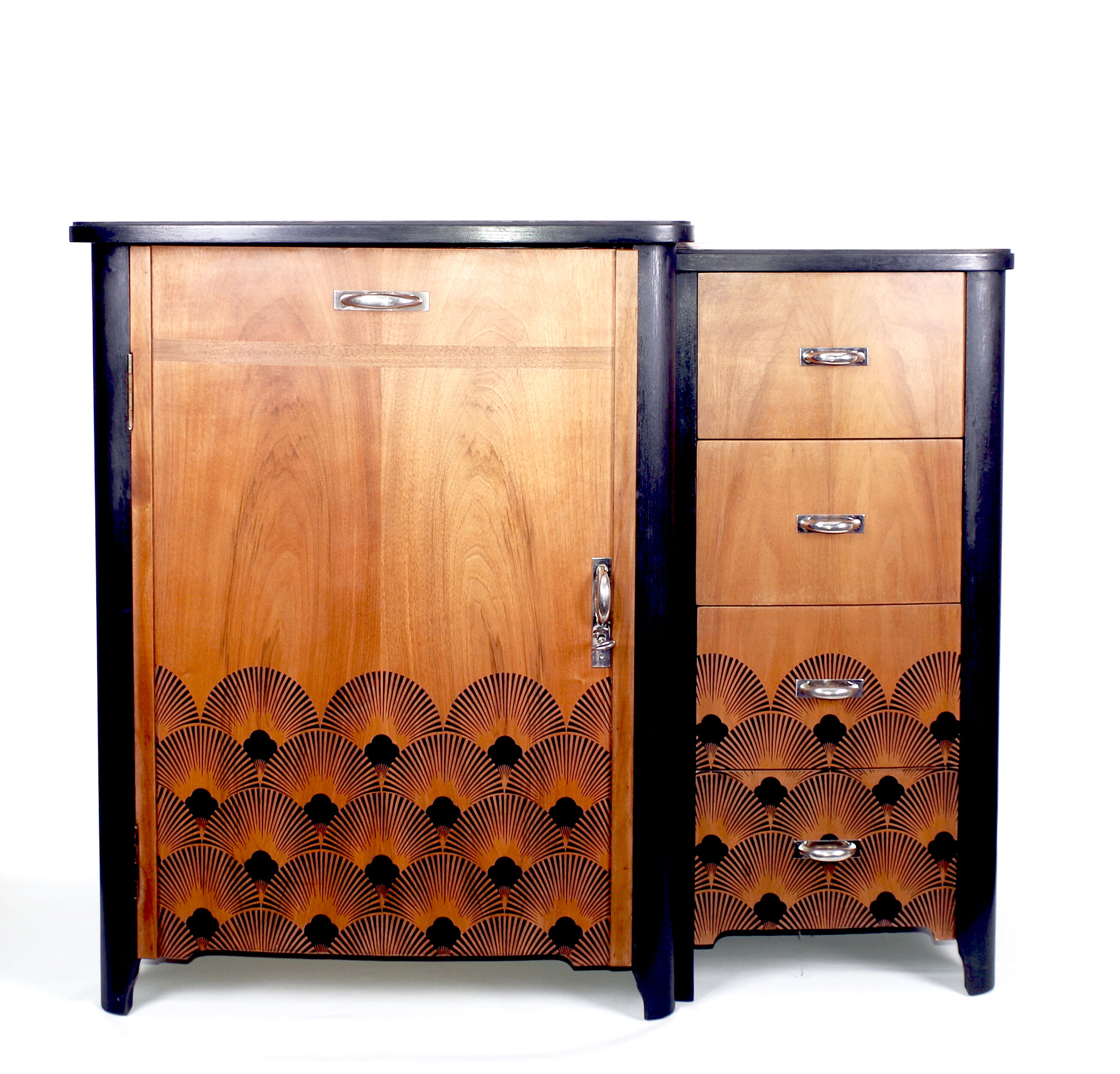 Furniture bar seigaiha