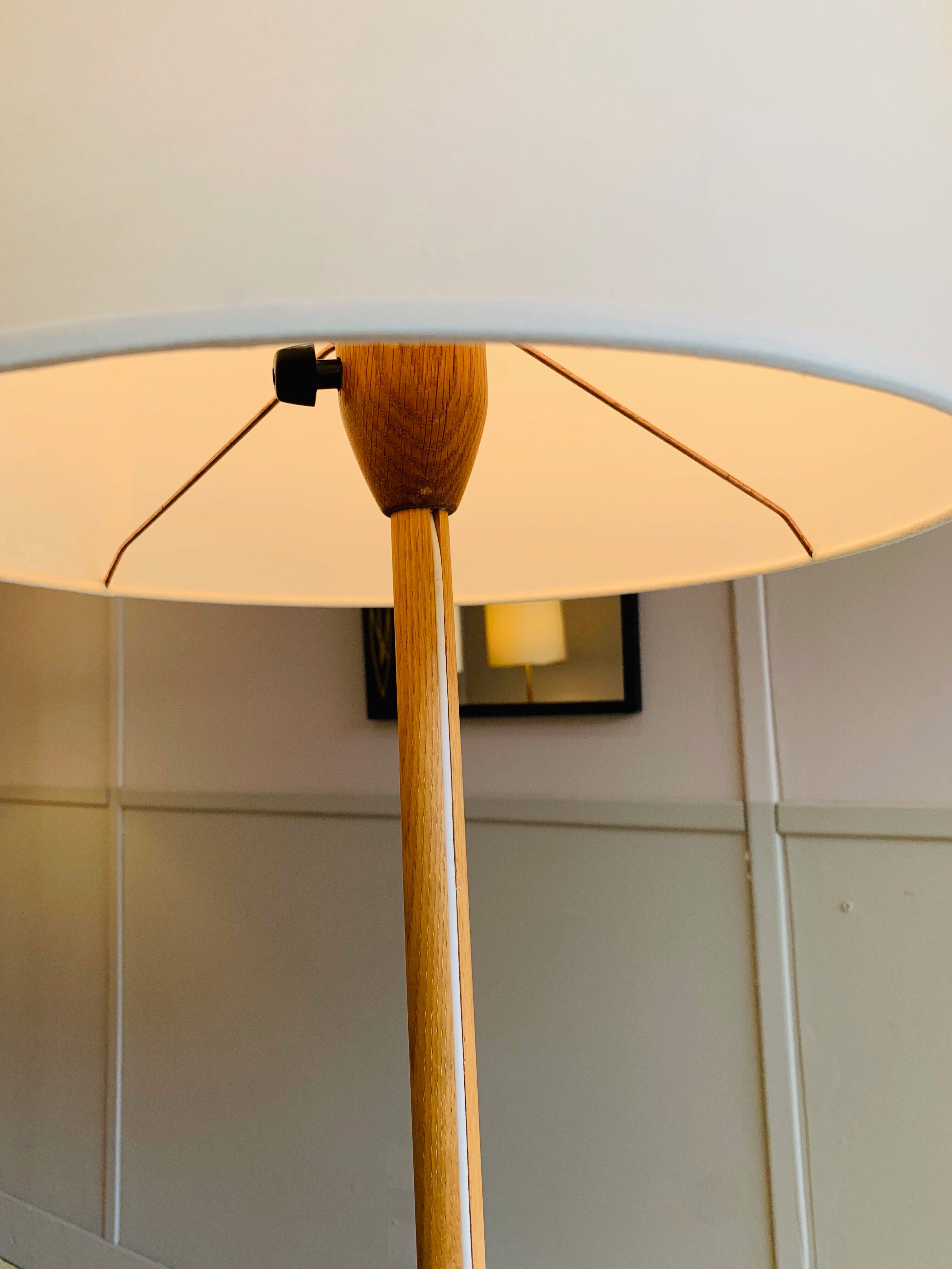 Floor lamps by Uno - Kristiansson for Luxus, Sweden, 1960