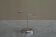 Bauhaus-style umbrella stand in chrome brass, 1960s