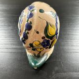 Painted sandstone snail